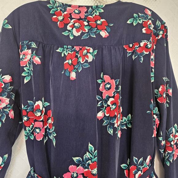 Isabel Maternity XLarge Pleated Floral Tie Back Maxi Dress Flowy Cottagecore - Picture 14 of 16